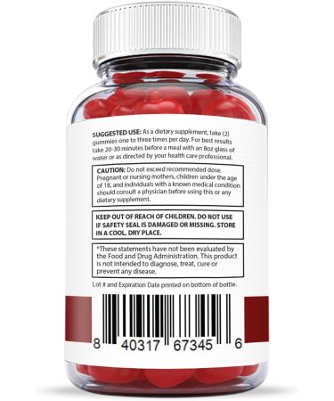 Justified Laboratories Trinity Keto ACV Gummies 1000MG - Vegan, Non GMO with Pomegranate & Beet Juice Powder - B12 - 60 Gummies - Buy Online on GoSupps.com