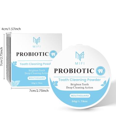 PEGO Adult Tooth Powder, Stain Remover for Teeth - Deep Cleaning Formula, Gentle & Non-Irritating, Effective Plaque Removal, Fresh Breath, Daily Oral Care for Adults (Probiotic) - Buy Online on GoSupps.com