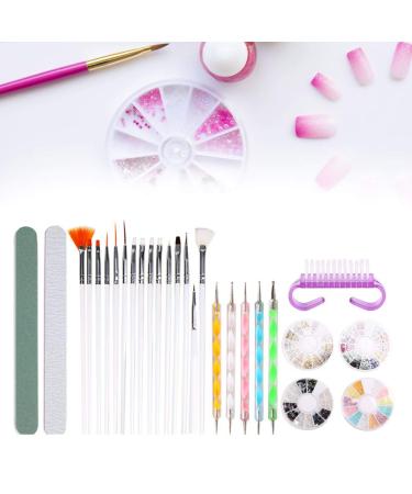 Design Practical Nail Art Brush Nail File High-Quality Materials Exquisite Fashion for Home Salon Shop