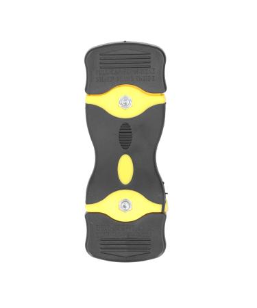 Razor Scraper Easy Operation Metal Plastic Blades ABS 2 in 1 Scraper Tool for Boat (Black+Yellow)