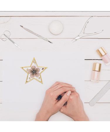 NOLITOY Star Shape Resin Nail Art Palette - Colorful Nail Gel Display Board for Manicure Supplies - Buy Online on GoSupps.com