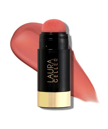 LAURA GELLER NEW YORK Serum Blush Tint  Lightweight Liquid Blush for Cheeks Weightless Watercolor Sheer Finish Poppy Peach - Buy Online on GoSupps.com