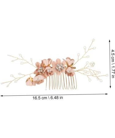 FRCOLOR Flower Hair Comb Rhinestone Hair Accessories Fairy Jewelry for Women Hanfu Hair Accessories Rhinestone Hair Comb Decorative Hair Comb Hair Comb Wedding Hair Comb for Wedding - Buy Online on GoSupps.com