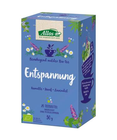 Allos ALLOS Relaxation 20 Tea Bags 30g (Pack of 2)