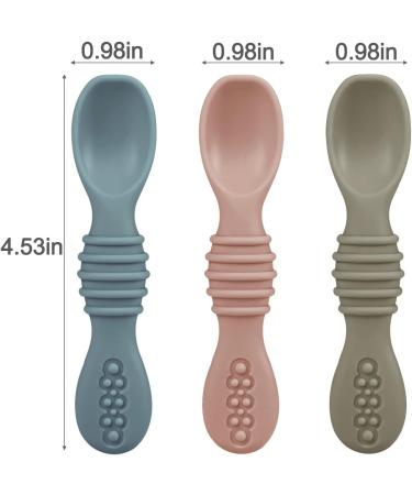 Buy Pandaear 3-Piece Non-Slip Baby Plate Set with Suction Cups & Spoons - BPA-Free Silicone Divided Plates for Easy Mealtime - Perfect for Kids! - Buy Online on GoSupps.com