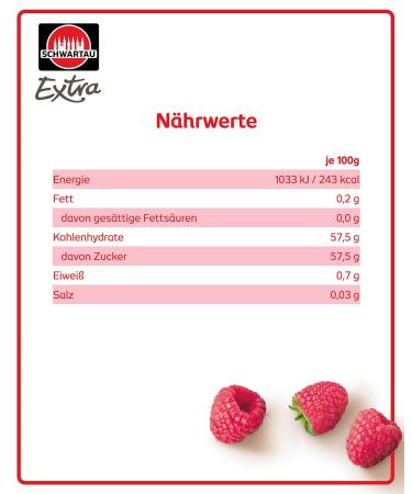 Buy Schwartau Extra Raspberry Jam Portion Jars 72 x 28.3g | International Shipping Available - Buy Online on GoSupps.com