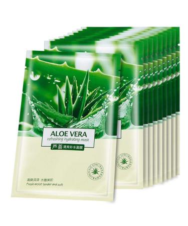 10-Piece Face Mask Set for Women & Girls - Refreshing Moisture Masks for Home & Travel - Buy Online on GoSupps.com