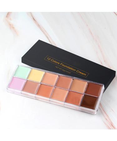 Face Correcting Palette Color Correcting Palette for Face Contour and Cream Makeup | High Coverage Concealer Cream for Women and Teens - Buy Online on GoSupps.com