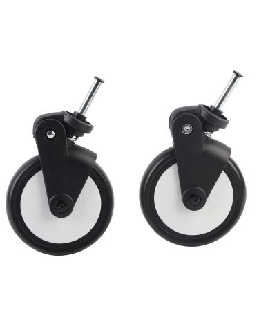 Stroller Wheel Stroller Wheel Accessories Stroller Wheel with Tool for Yoya Vovo (One Pair Front Wheels)