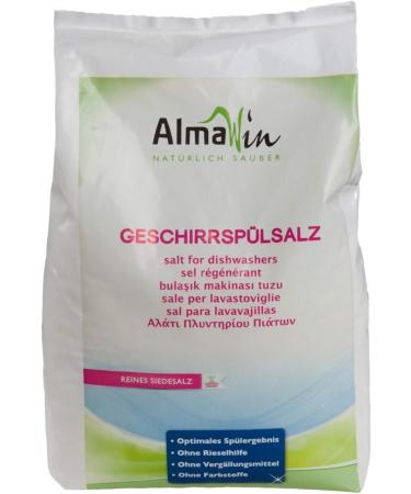 AlmaWin Dishwasher Salt - 2kg | Natural and Effective Solution - Buy Online on GoSupps.com