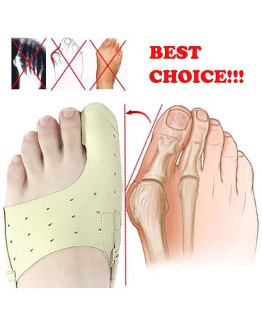 AMONIDA Toe Corrector Big Toe Straightener for Home - Set of 2 - Buy Online on GoSupps.com