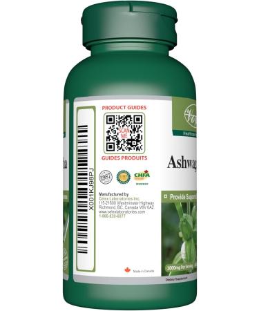 VORST Ashwagandha 1000mg 60 Capsules and Maca 500mg 90 Vegan Tablets | Combo Bundle 2 x 2 Bottles - Buy Online on GoSupps.com