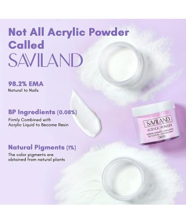 Saviland Acrylic Nail Kit with Drill - Professional DIY Acrylic Powder Nails Set for Beginners - Includes Nail Tips, 3 Colors, Liquid, for Extension & Carving - Buy Online on GoSupps.com