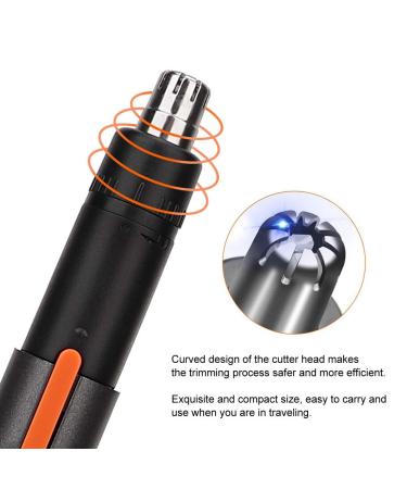 Buy Professional USB Rechargeable Nose & Ear Hair Trimmer - Efficient Grooming Tool for Men & Women - Buy Online on GoSupps.com