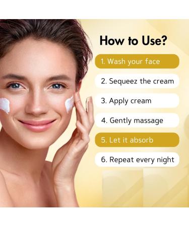 Goldy Dark Spot Corrector Cream - Remove Dark Spots Blemishes & Scars with Saffron & Green Tea | 50 gm - Buy Online on GoSupps.com