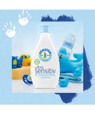 Penates Ultra Sensitive Body Lotion for Babies | Perfume-Free & Dye-Free Skin Care | 400ml | Ideal for Highly Sensitive Skin - Buy Online on GoSupps.com