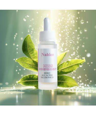 Nahlee Miss Independent Hyaluronic Acid Serum 30ml - works deep to restore luminosity and hydration to the skin.