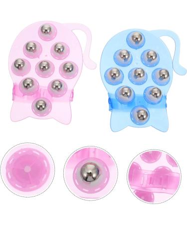 Lurrose 2-in-1 Massage Device - Nine Pearl Muscle Roller Stick for Back & Shoulder Relief | Handheld Relaxation Tool - Buy Online on GoSupps.com