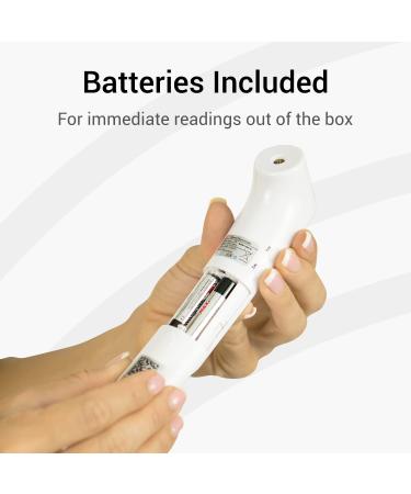 Vive Forehead Thermometer - Touchless Infrared Temporal No Touch Termometro for Adults and Kids - Non-Contact Fever Indicator - Instant Read - Buy Online on GoSupps.com