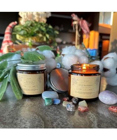Tea Soul | Scented Candle 100g - Sea Salt and Sage - Buy Online on GoSupps.com
