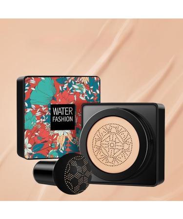 Lovelycat Mushroom Head Air Cushion CC Cream Concealer Foundation Stick Moisturizing Concealer Lasting Brightening Liquid Foundation for All Skin Even Skin Tone Makeup Base For Hides Face (A-2PC) - Buy Online on GoSupps.com