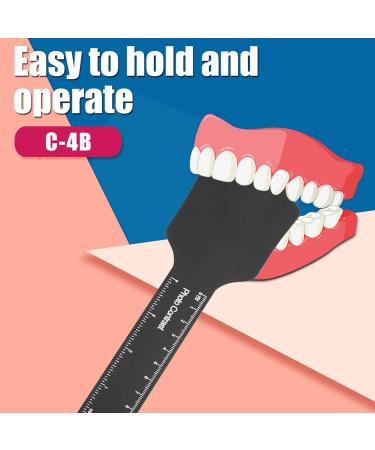Portable Black PVC Photo Background Board for Dental Photography | Tooth Contrast & Whitening Tool (C-4b) - Buy Online on GoSupps.com