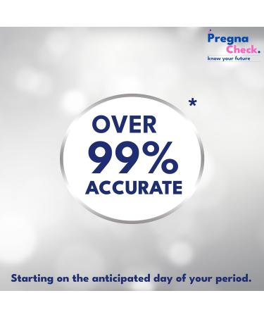 Pregna Check Early Pregnancy Test Strips Kit - 6 Days Early Detection - High Sensitivity - Over 99% Accuracy - 2 Test Strips - Women's Health - Buy Online on GoSupps.com