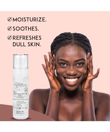 Reflectionz Hydrating Toner - Best Anti-Aging Face Toner for All Skin Types | Non-Alcoholic with Hyaluronic Acid & Tiger Grass - Buy Online on GoSupps.com