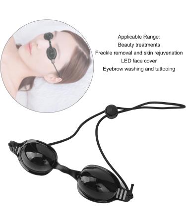 ZJchao 2pcs IPL Laser Protection Eye Goggles for LED Freckle Removal Black Goggles Blocking Red Safety Glasses for LED Freckle Removal Black for Laser Hair Removal and Cosmetology Opera - Buy Online on GoSupps.com