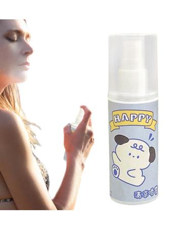 Fiakup Cool Down Spray - 80ml Full Body Cooling Mist Instantly Reduce Temperature Spray Small Lightweight Refreshing Protective Skin-friendly Spray For Face And Body blue dog