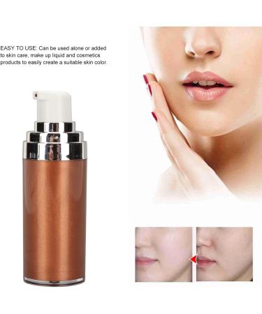 Body Glitter Cream Safe Ingredients Wrinkle Filling Easy to Apply 20ml Skin Firming Liquid for Full Body Makeup (#04 Golden Brown) - Buy Online on GoSupps.com