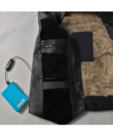 Oumefar Washable Electronic Heating Cushions | Soft & Durable Clothing Heater | Foldable with 3 Temperature Modes for Outdoor Camping - Buy Online on GoSupps.com