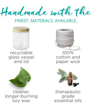 Soothing Lavender Vanilla Aromatherapy Candle | Non-Toxic Vegan Soy Wax | Handcrafted in the USA | 9 oz Therapeutic Essential Oils - Buy Online on GoSupps.com