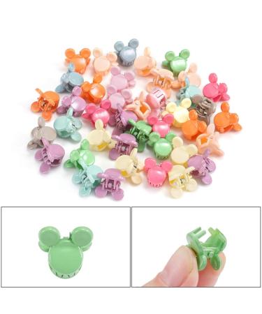 80-Piece Baby Mini Hair Clips - Colorful Plastic Octopus & Spider Jaw Clips for Girls - Perfect Cling Hair Accessories for Children - Buy Online on GoSupps.com