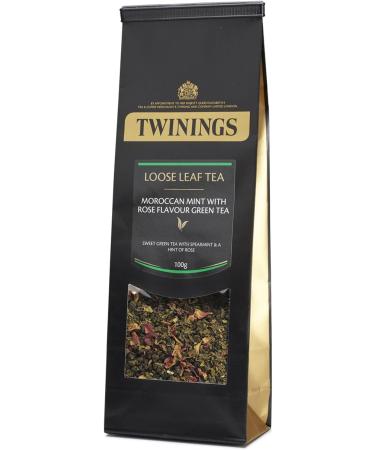Twinings Morrocan Mint and Rose Green Loose Leaf Tea 100g - Buy Online on GoSupps.com