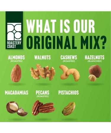 Roastery Coast Daily Nuts Healthy Mix Bulk | 3 LB Pouch | Assorted Nut Snack Mix - Original Blend - Buy Online on GoSupps.com