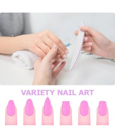 Professional Nail Files 20 Pieces Professional Double-Sided Reusable Nail File 100/180 Grit for Nail Salons DIY Nail Art at Home - Buy Online on GoSupps.com