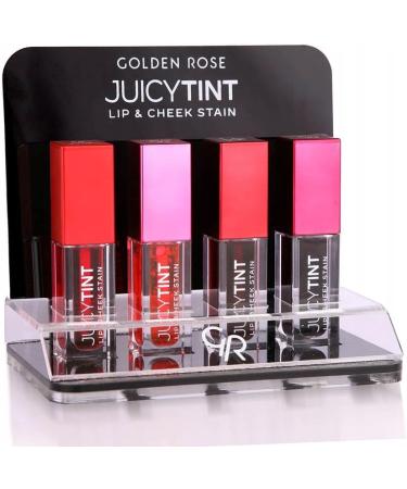 Golden Rose Juicy Tint Lip & Cheek Stain Color Tone 04 - Buy Online on GoSupps.com