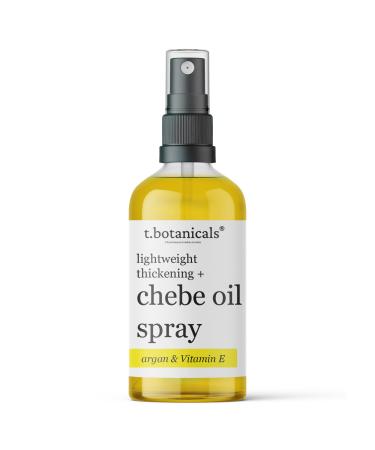 t.botanicals Lightweight Chebe Leave In Oil Spray Daily Use Hair Growth Treatment Argan Deep Treatment Moisturizer for Scalp and Hair Citrus 4 Fl Oz (Pack of 1)