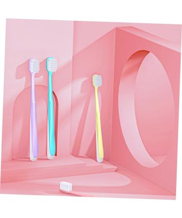 Minkissy 4-Piece Soft Cotton Toothbrush Set for Women & Teens | Portable Handheld Toothbrushes with Clean 3-Page Design - Buy Online on GoSupps.com