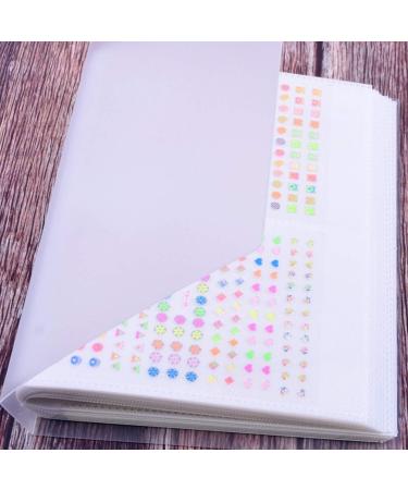 Nail Stickers Nail Art Sticker Nail Polish Stickers Nail Sticker Organizer Nail Stencils Organizer Nail Sticker Holder Nail Sticker Binder 3d Storage Bag Portable - Buy Online on GoSupps.com