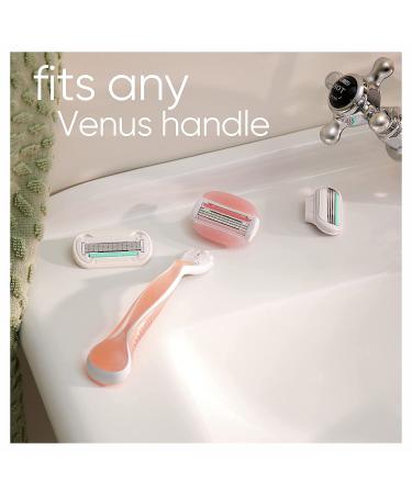 Gillette Venus ComfortGlide Womens Razor Blade Refills - 6 Count, White Tea Scented Gel Bar, Skin Irritation Protection - Buy Online on GoSupps.com