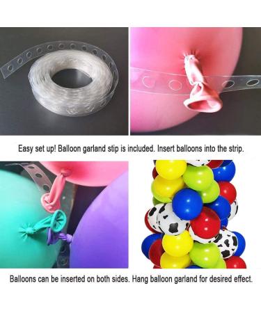 Toys Story Birthday Party Supplies - 100pcs Balloon Garland Kit for Kids' Celebrations - Buy Online on GoSupps.com