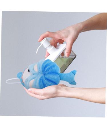 Healeved 6 Pcs Cartoon Bath Balls & Shower Poufs - Body Wash Sponge Set for Skin Cleaning & Scrubbing - Perfect Bath Supply for Home Spa - Buy Online on GoSupps.com