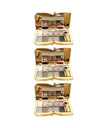 TOVINANNA 3pcs Eyeshadow Palette Eye Shadows Eye Shadow Palettes Eyeshadow Pallete Set Pearlescent