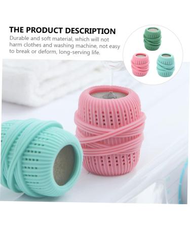 Alipis Washing Machine Balls 3pcs Set Washing Machine Laundry Ball Dryer Reusable Laundry Scrub Balls Dryer Washing Soap Washing Machine Soap Ball Sponge Anti-tangle Cleaning Ball - Buy Online on GoSupps.com