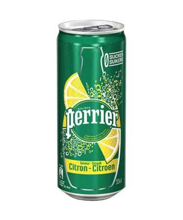 Perrier Aromatise Lemon Mineral Water 6 x 33 cl