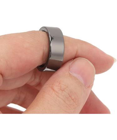 Smart Ring Fitness Monitor Body Temperature Lightweight Smart Ring Health IPX8 Waterproof for Daily Life for Men (22)(20) 17 - Buy Online on GoSupps.com