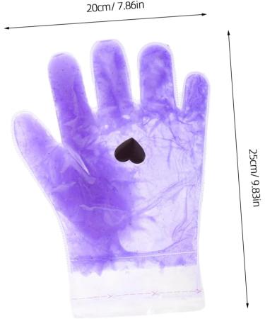 Beavorty Manchon de Paraffine pour Spa Petit Taille Unique Protection pour Soin Main et Pied Hydratant Th rapie Cire Usage Domestique 25x5.4x0.8cm Violet - Buy Online on GoSupps.com