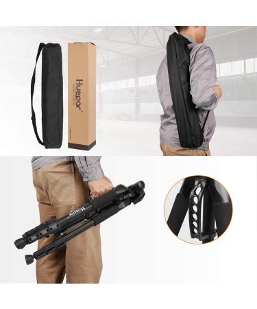 Huepar Lightweight TPD14 56 Adjustable Laser Level Tripod - Quick Release Plate, 3-Way Swivel Pan Head, Bubble Level - Multi-Function Hook - 5/8 UNF Adapter Nut - Buy Online on GoSupps.com